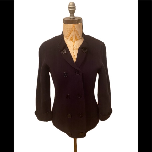 Talbots Jackets & Blazers - Talbots double breasted sweater blazer